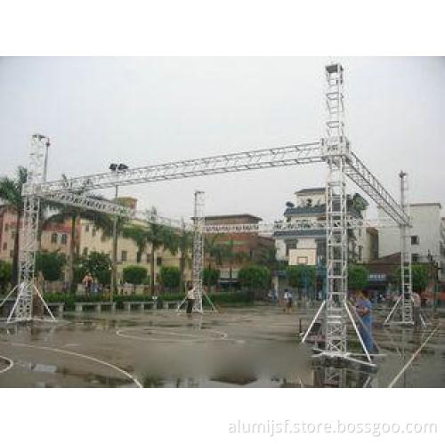 Outdoor Aluminum Stage Truss With Aluminum Tube / LED Scree
